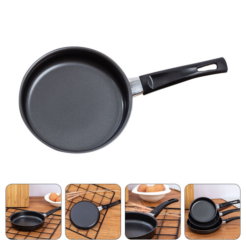 1Pc Mini Omelette Pan Small Flat Bottom Non-Stick Universal 2