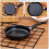 1Pc Mini Omelette Pan Small Flat Bottom Non-Stick Universal 10