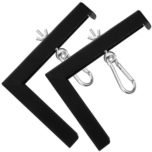 2Pcs Projector Screen Bracket L Wall Mount With Hook