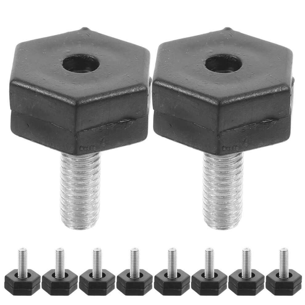 12 Pcs Adjustable Furniture Feet Threaded Screw In Legs For 3321439624375