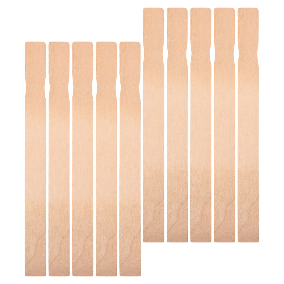 10Pcs Hardwood Paint Stirrers For Diy Epoxy Resin Craft Projects 3321641628970