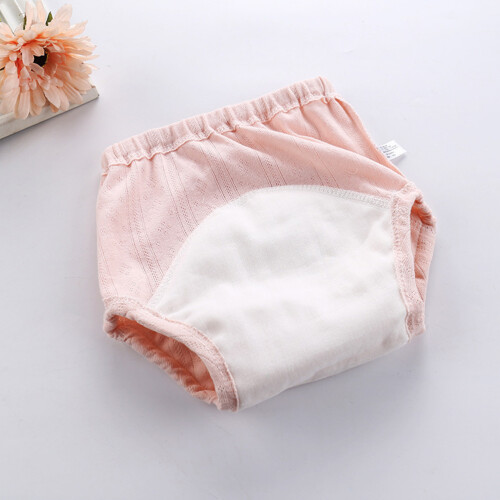 3Pcs Baby Potty Training Pants 4 Layer Gauze Waterproof Reusable Mixed 1