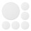 6Pcs Spotlight Light Diffuser Dazzle-Proof For Chandelier Fixture 9