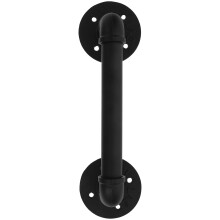 Vintage Iron Industrial Door Handle Bar Pull For Gate Cabinet Shed