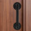 Vintage Iron Industrial Door Handle Bar Pull For Gate Cabinet Shed 4