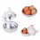 Chicken Shape 4 Egg Microwave Steamer Cooker Kitchen Tool 5