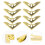 10Pcs Metal Book Corner Protector Edge Cover Decorative 11