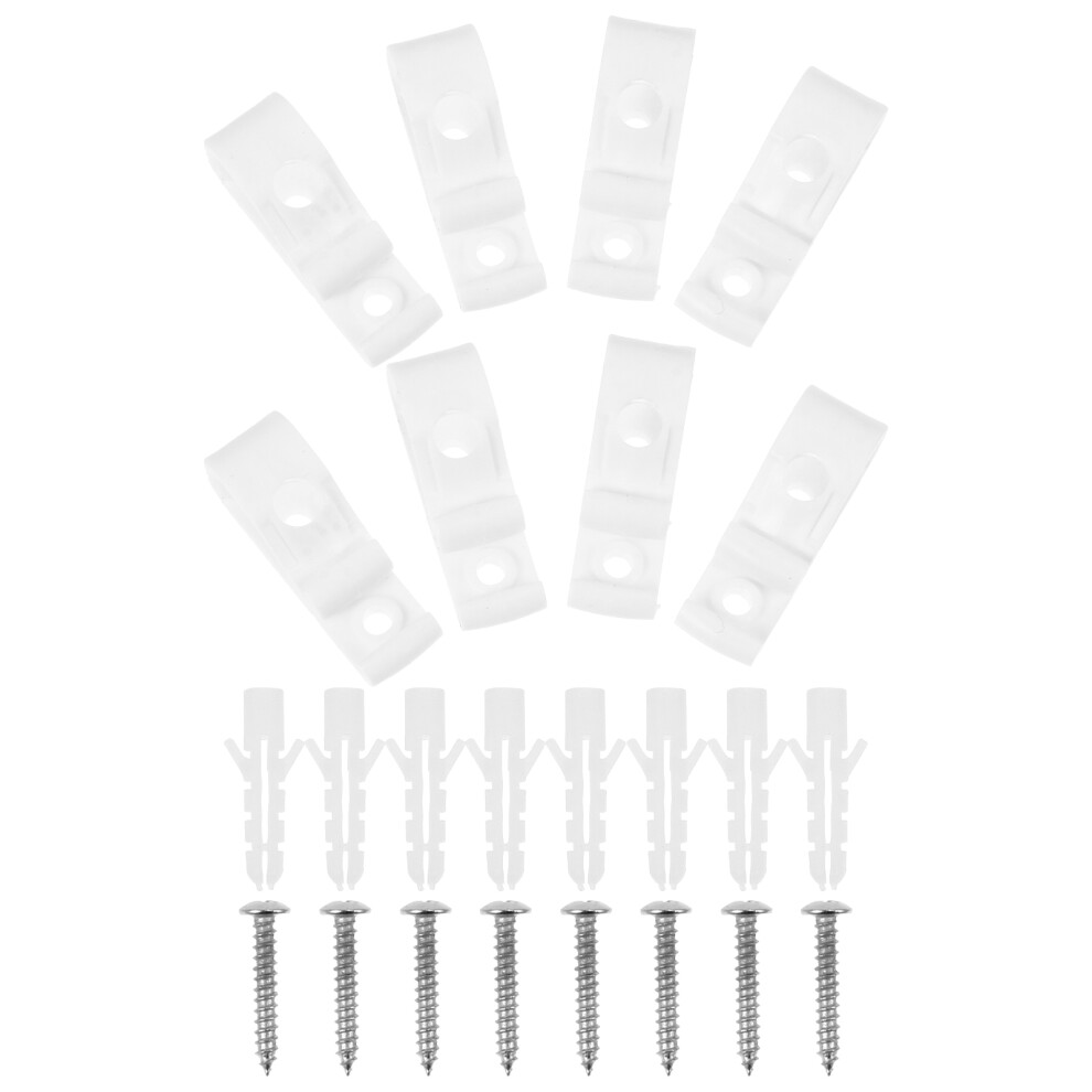 4 sets window blind roller fixing clip p clip vertical roman hook-image-OPC-PKTJTXR-NEW