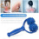 Muscle Roller Stick Handheld Foam Roller Massager for Back Neck Arm Legs (Blue) 5