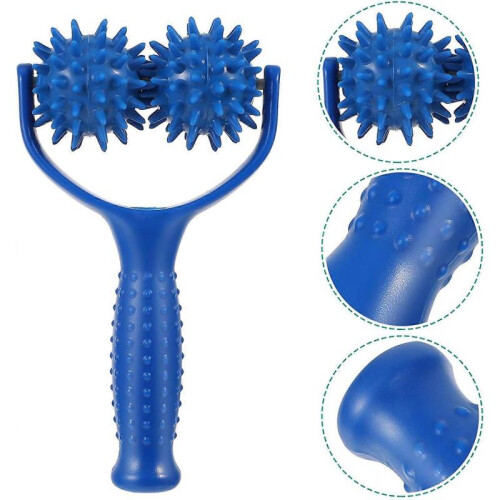 Muscle Roller Stick Handheld Foam Roller Massager for Back Neck Arm Legs (Blue) 1