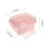 Tableware And Chopsticks Storage Box Pink Material 1pack 2