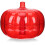 Red Pumpkin Cookie Jar with Cover for Snacks 3