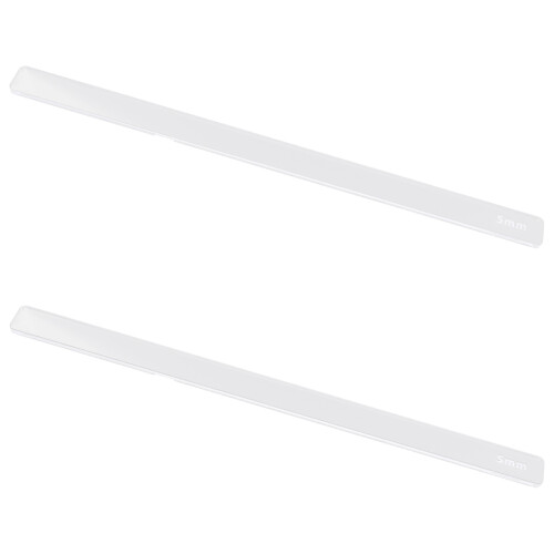 2pcs Rolling Biscuit Balance Acrylic Small Tools Transparent 2