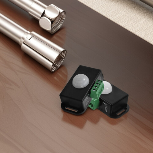 2Stück Infrarot Sensor 12-24V PIR Mit Timerlichtschalter 2