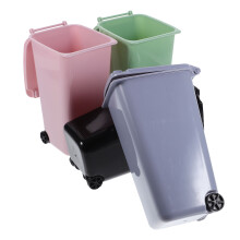 4er-pack mini-müllbehälter in , grau, grün,
