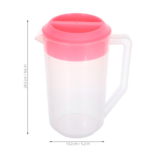 messkännchen mit , 2500 ml pink, hitzebeständig, kunststoff 2