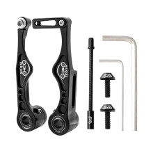 Folding Bike V-Brake Caliper Clamp Short/Long Arm Lever Set Compatible With Folding Brakes