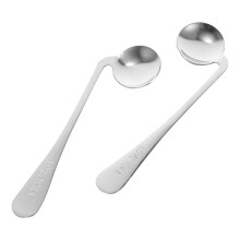 2 unidades de cucharas adaptadas para ancianos, resistentes y cómodas