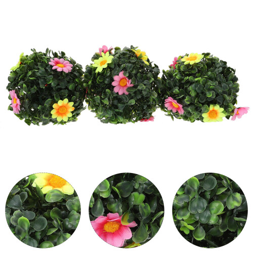3 unidades bolas césped artificial, decoración bodas 2