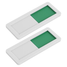2Pcs Open Closed Slider Privacy Sign Black Self Adhesive For Office