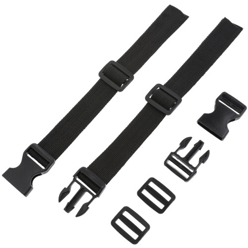 2pcs adjustable golf trolley cart bag straps with quick release buckle