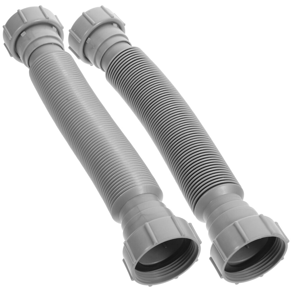 2Pcs Expandable Flexible Drain Hose For Sink And Tub Waste 3321439654600