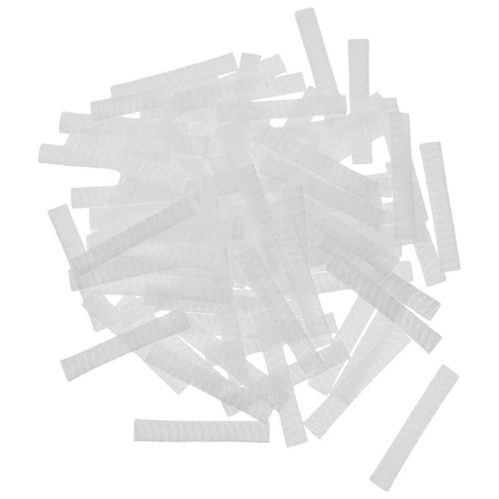 Inoomp 100Pcs Pe Plastic Mesh Covers Case For Makeup Brushes Bristles