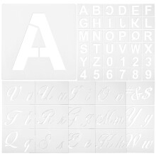 Letter And Number Stencil Set For Crafts