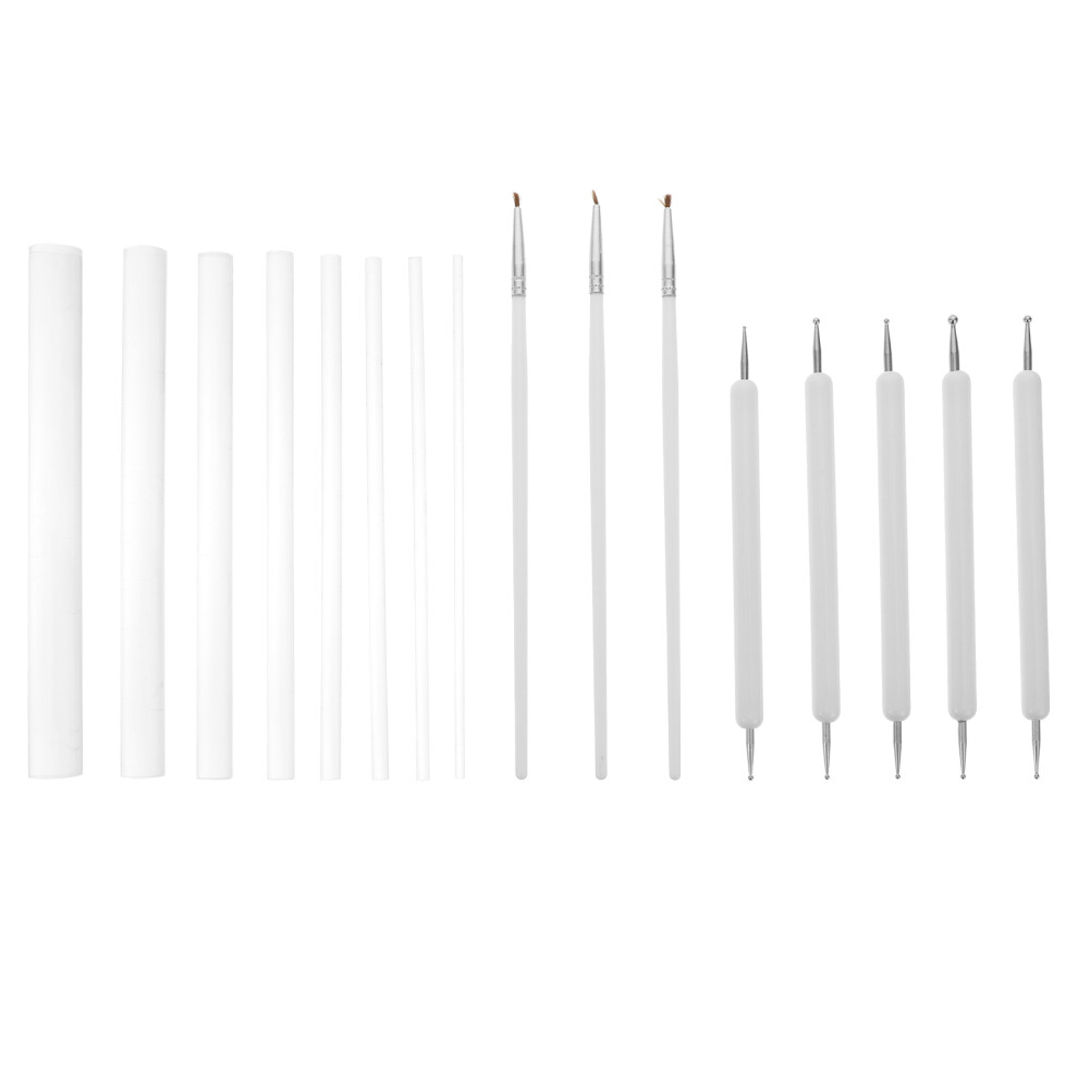 Inoomp Set Of Double-Ended Mandala Dotting Pens For Simple Drilling