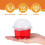 50 Pcs Plastic Dessert Cups With Lids For Pudding Soup Ice Cream 7