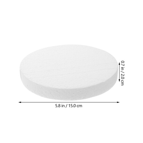 16Pcs Cake Decorating Training Tray Tool Foam Discs Craft Diy 1