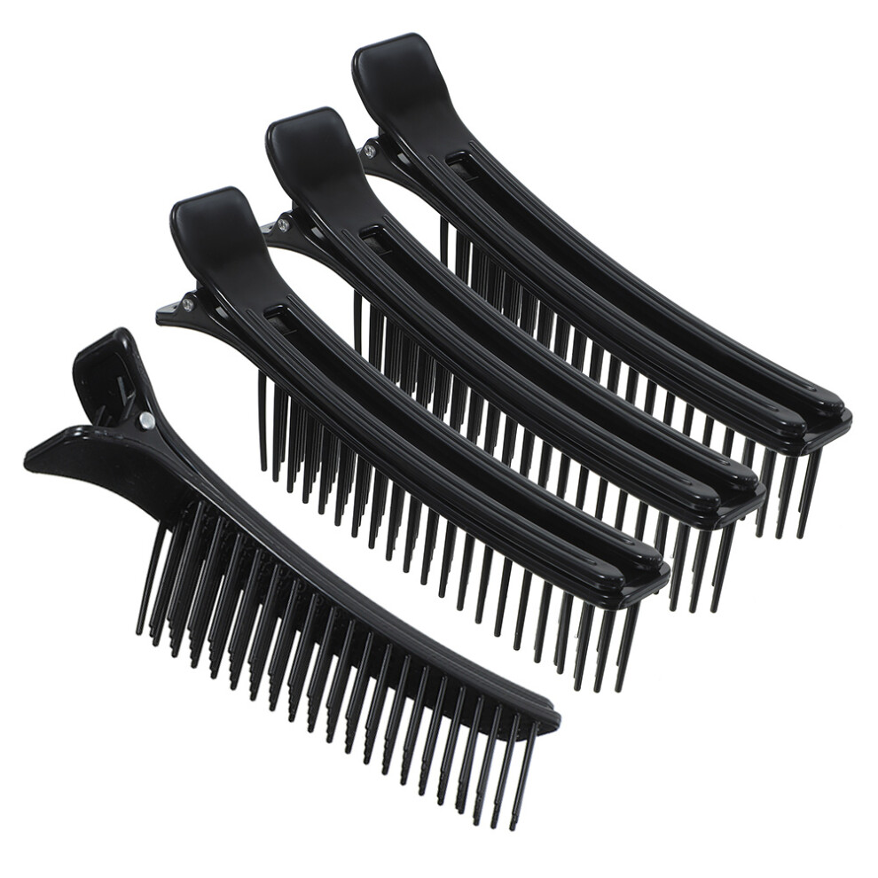 Inoomp Unisex 4Pcs Grip Clips For Hair Sectioning And Parting