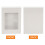 10Pcs Kraft Gift Boxes With Clear Window For Cookies Cakes Storage 9