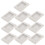 10Pcs Kraft Gift Boxes With Clear Window For Cookies Cakes Storage 1