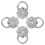 4pcs hypoallergenic adjustable flower earring backs for heavy earrings 11