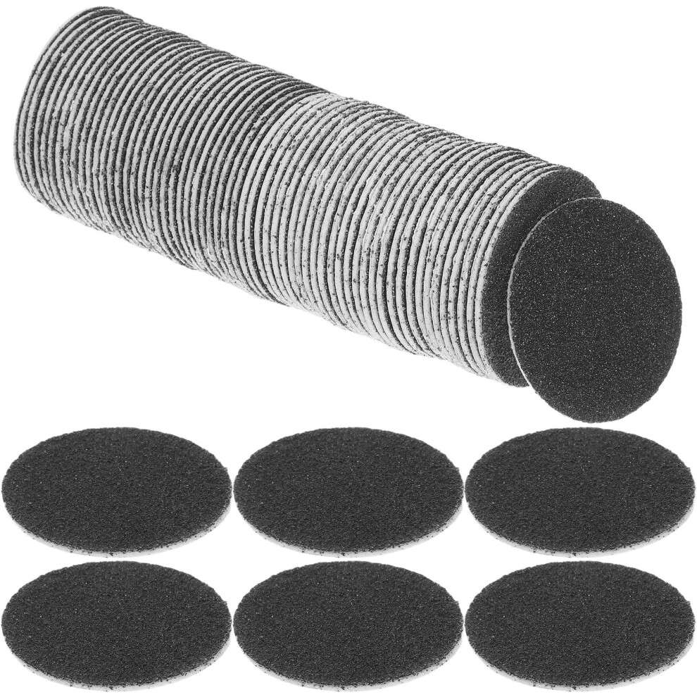Inoomp 60Pcs Replacement Sandpaper Discs For Electronic Foot File Tool 80