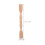 2Pcs Solid Wood Baluster Spindles For Staircase Fence Cabinet 6
