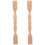 2Pcs Solid Wood Baluster Spindles For Staircase Fence Cabinet 9