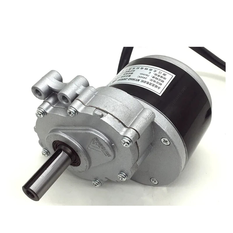 Brushed Dc Gear Motor For Electric Wheel 250W 24V 75Rpm 120Rpm 44Mm Length 17Mm Diameter One Color 9354506030988