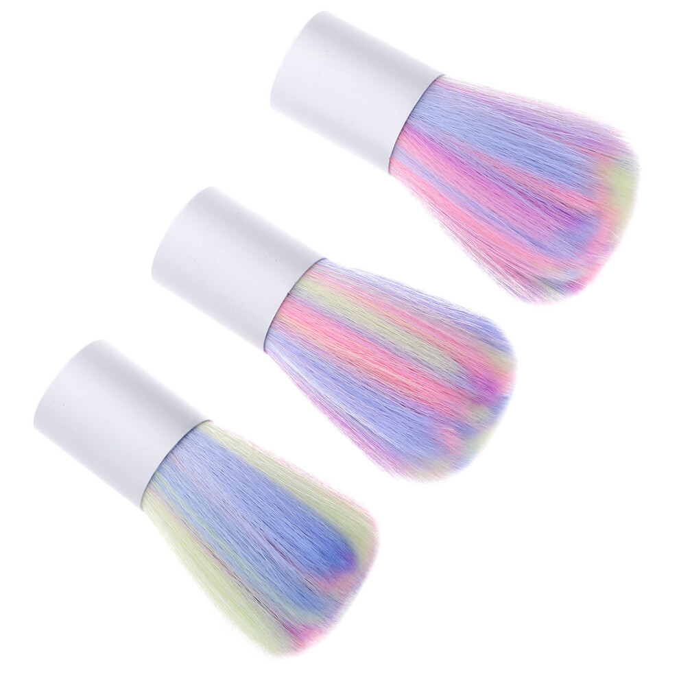 3Pcs Nail Art Dust Remover Brush For Powder Cleaning-image-OPC-PKTKDJY-NEW
