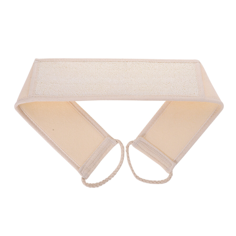 Totority Light Long Strip Exfoliating Loofah Back Scrubber Rubbing Mud Towel