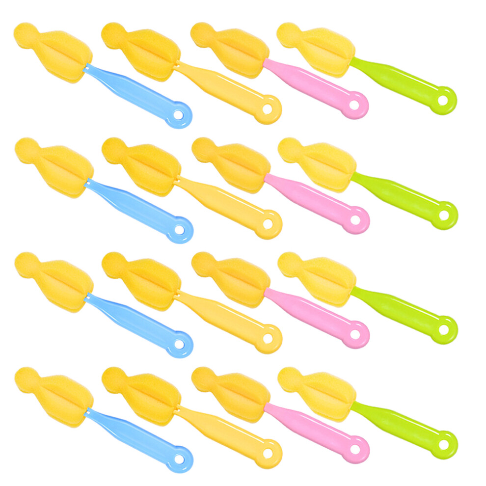 20Pcs Baby Bottle Brush Set For Cleaning Nipples, Bottles, Pacifiers Iplusmile