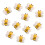 25Pcs Bee Shape Push Pins Multi Function Thumb Tacks Map Accessory 11