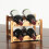 Rack Double-Layer Wooden Display Shelf 7