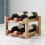 Rack Double-Layer Wooden Display Shelf 8