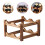 Rack Double-Layer Wooden Display Shelf 3