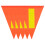 5Pcs Bicycle Safety Flags High Visibility Bike Caution Flag 3