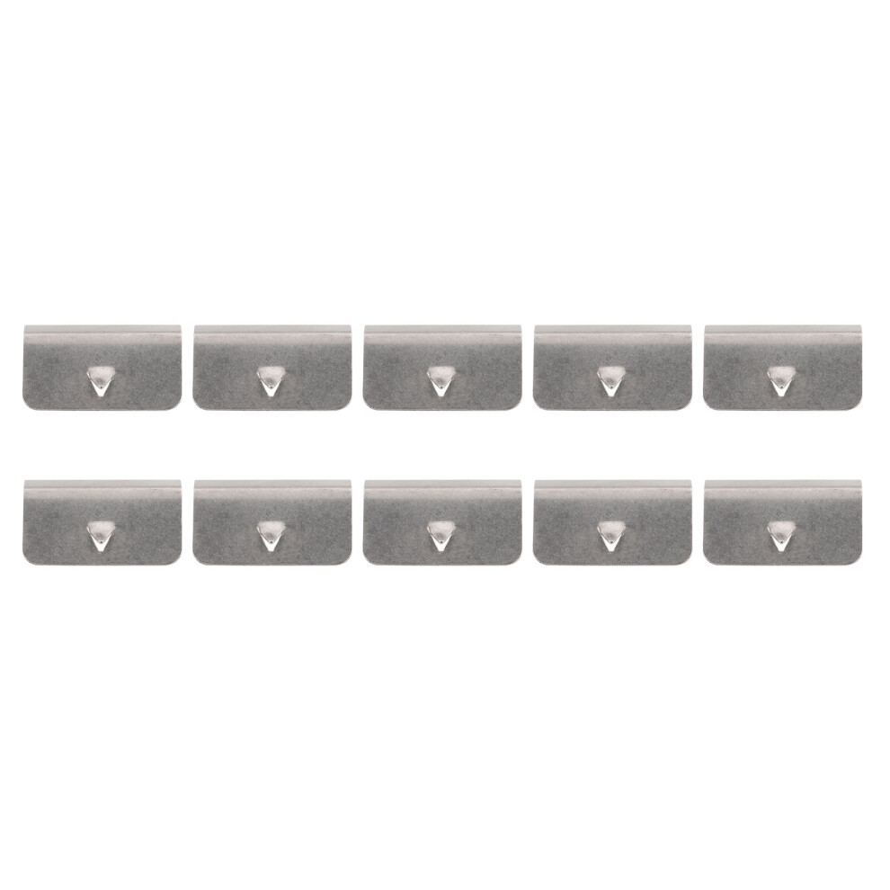 10 Pcs Wind Rain Deflector Channel Fitting Metal Retaining Clip 3321641654320