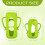 2Pcs Baby Bottle Sleeve Protective Cover For Feeding Bottles 2