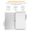 Metal Pocket Notebook With Pen Tearable Mini Notepad Holder 11